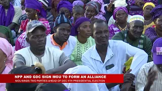 NPP AND GDC SIGN MEMORANDUM OF UNDERSTANDING