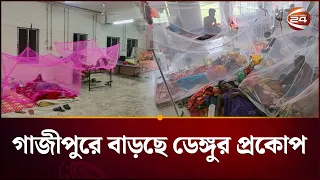 গাজীপুরে বাড়ছে ডেঙ্গুর প্রকোপ | Dengue | Gazipur | Channel 24