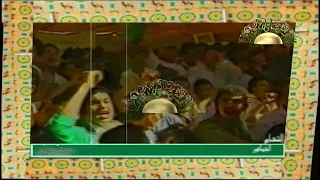 The masses rally around Brother Leader of the Revolution Muammar Gaddafi in the city of Khoms