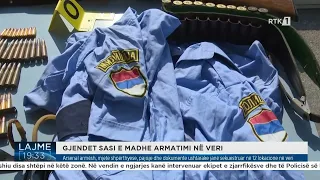 Arsenal armësh, mjete shpërthyese, pajisje dhe dokumente ushtarake janë sekuestruar  në veri