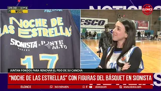 "Night of the Stars" with basketball stars at Club Sionista