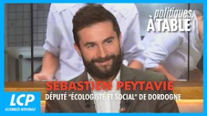Sébastien Peytavie, député "Écologiste et Social" de Dordogne | Politiques, à table !