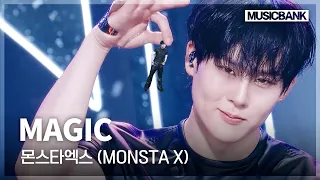 It truly is a spectacle... a magnificent view... a gift from the gods MONSTA X 'MAGIC' #MusicBank...