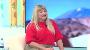 La candidata a Reina del Carnaval y los diseñadores de Grupo González Canarias | Mírame TV Canarias