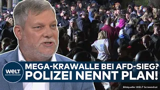 SAXONY-ANHALT: Riots if AfD wins?! Police reveal details of election security plan