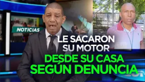 MIra cómo le sacaron este motor desde su casa, el narra cómo lo hicieron