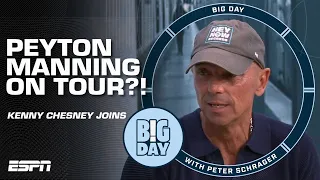 Peyton Manning was in Kenny Chesney’s BAND?! 😂🎸 | Big Day with Peter Schrager
