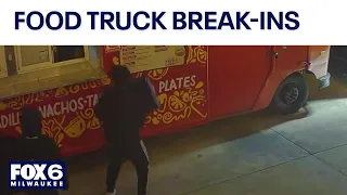 Caught on cam: Milwaukee food truck break-ins at Zocalo Food Park