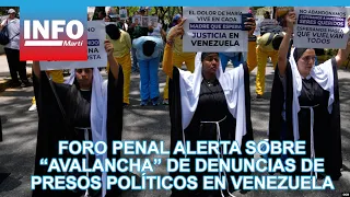 Foro Penal warns of an “avalanche” of reports regarding political prisoners in Venezuela