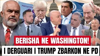 VENDIM BOMBE, PROTESTA bën LEVIZJEN E FORTE, BERISHA NË WASHINGTON,I derguari i Trump zbarkon ne PD