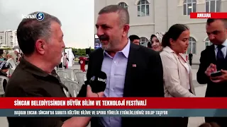 🔴 SINCAN MUNICIPALITY ORGANIZES A HUGE SCIENCE AND TECHNOLOGY FESTIVAL
