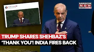 Trump Shares Shehbaz Clip On Operation Sindoor: Pakistan PM Thanks US President At UN, India Replies