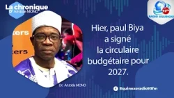 CHRONIQUE ARISTIDE MONO DU MARDI 13 OCTOBRE 2026 - ÉQUINOXE TV