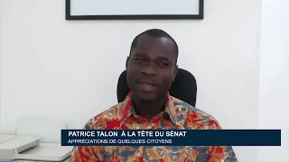 Patrice TALON at the head of the SENATE: Perspectives from some citizens