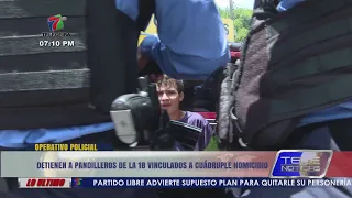 18th Street gang members arrested in connection with quadruple homicide in La Ceiba
