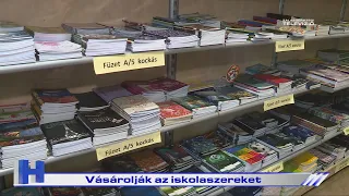 Vásárolják az iskolaszereket – ZTV Híradó 2026-08-07