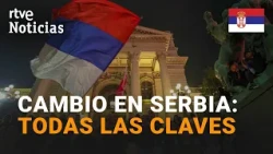 What explains the historic victory of the student list in the Serbian presidential election?