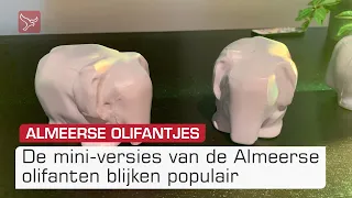 Almeerse olifantjes vliegen de deur uit: 400 van 500 miniaturen verkocht | Omroep Flevoland