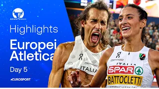 PIOGGIA DI MEDAGLIE! ORO-Bis BATTOCLETTI, TAMBERI infinito | HIGHLIGHTS | Europei Atletica 2026