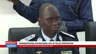 INTERPOL COMMISSIONER, POLICE PRO SPEAK ON FIGHTING CROSS-BORDER CRIME.
