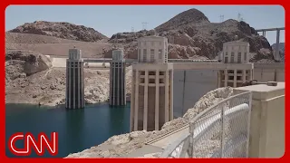 The West’s largest water reservoir is so low, sunken boats can be seen