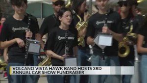 Volcano Vista High band holds car show fundraiser
