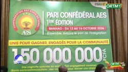 Conclusion of the first edition of the AES lottery in Bamako this Thursday, October 15, 2026
