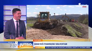 Gost "Jutra": gradonačelnik Niša Dragoslav Pavlović - JUTRO