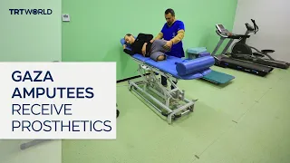 Turkish Red Crescent helps Palestinian amputees walk again