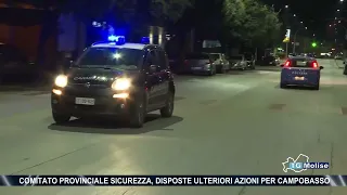 Provincial Security Committee orders further action for Campobasso