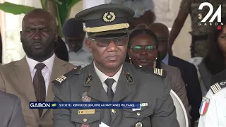 GABON SOCIETY: GRADUATION CEREMONY AT THE MILITARY ACADEMY