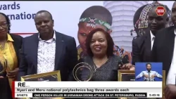 Nyeri and Meru national polytechnics bag 3 awards each at 9th Africa Champions Awards International