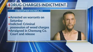 Erin man indicted on drug-related charges