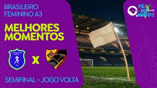 HIGHLIGHTS: REALIDADE JOVEM 1 x 2 PLANALTO-GO | BRAZILIAN WOMEN'S CHAMPIONSHIP A3 - SEMIFINAL - S...