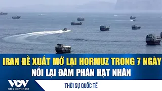 International News Noon 9/26: Iran proposes reopening Hormuz within 7 days, resuming nuclear talks