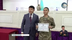 Akim of Taldykorgan visits National Guard unit 5514 on a working trip