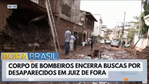 Bombeiros encerram buscas por desaparecidos em Juiz de Fora (MG) | Bora Brasil