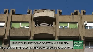 Raspisan javni poziv za sufinansiranje investicionog održavanja zgrada