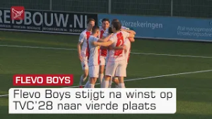 Flevo Boys stijgt na winst op TVC’28 naar vierde plaats | Omroep Flevoland