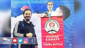 EDİRNELİ KARATECİ DENİZ CANSU KARABULUT MİLLİ TAKIM KAMPINDA!
