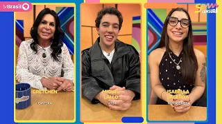 SEM CENSURA HOSTS GRETCHEN, MIGUEL LALLO, AND ISABELLA LACERDA