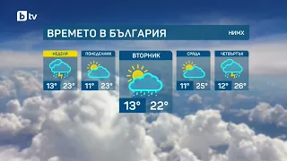 bTV Времето (13.09.2026 - сутрешна емисия)