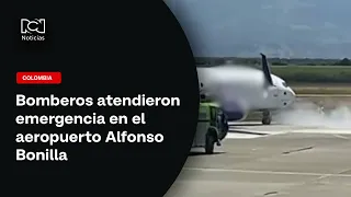 Emergency reported on the runway of Alfonso Bonilla Aragón Airport