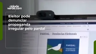 Eleitor pode denunciar propaganda irregular pelo pardal