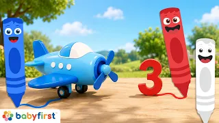 New Color Crew Video | Learn Numbers for Kids | Color Crew First Numbers | Numbers 2-10 | BabyFirst