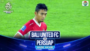 Hasil Akhir Pertandingan - Bali United FC vs Persijap | BRI Super League 2025/26