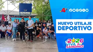 ⚽ 74 Technological Centers in Nicaragua receive sports equipment nationwide