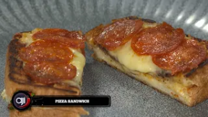 Receta pizza de sandwich? | Ají