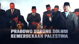 Presiden Prabowo Dorong Solusi Kemerdekaan Palestina | AKIP tvOne