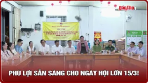 Phú Lợi sẵn sàng cho ngày hội lớn 15/3! | CT-TDT
